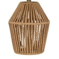 thumbnail image 3 of (4 pack) Mainstays 12.75" Rope Mini Lamp, Brown, 5.75 x 6.5 x 6.5" Lamp Shade, 3 of 6