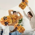 thumbnail image 2 of Lindo Animal Muñeca Pepita Pollo Meme Peluche Juguete Algodón Ojo Joe Felpa, 2 of 9