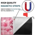 thumbnail image 4 of Happy Valentine''s Day Mailbox Cover Love Heart Pink Plaid Mailbox Covers Magnetic Standard Size 18" X 21" Valentine''s Day Decor Mailbox Wrap Post Letter Box Cover Decor for Home Outdoor Yard Garden, 4 of 6