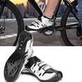thumbnail image 5 of Anti-Slip SPD System, Lock Cycling footwear, Size 42, White Men's Adult Mountain Road Bike Shoes, 5 of 8
