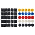 thumbnail image 2 of Durable and Reliable Momentary Tactile Push Button Switch 12x12x7 3MM Micro Switch + 25 Assorted Button Covers, 2 of 9