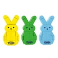 thumbnail image 3 of Brickcraft Peeps 3 Pack Bunnies - Blue, Green, Yellow Brick Building Kit (63-Plastic Piece Set), Three Cute Easter Bunnies and Handle, Easter Decoration, Colorful Spring Gift Decorations for Kids, 3 of 8