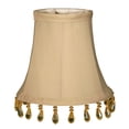 thumbnail image 3 of Royal Designs, Inc. Beaded Bell Clip On Chandelier Shade CS-312B-5BG-6, Beige, 3 x 5 x 4, Pack of 6, 3 of 5