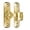 Brass, variant on Flip Door Latch Black, 180 Degree Heavy Duty Bar Gate Latches Safety Door Lock, Bold Thickened Anti-Rust Update Design, 90-180Filp Door Latch, for Barn Wood Fence Sliding French Doors,Copper
