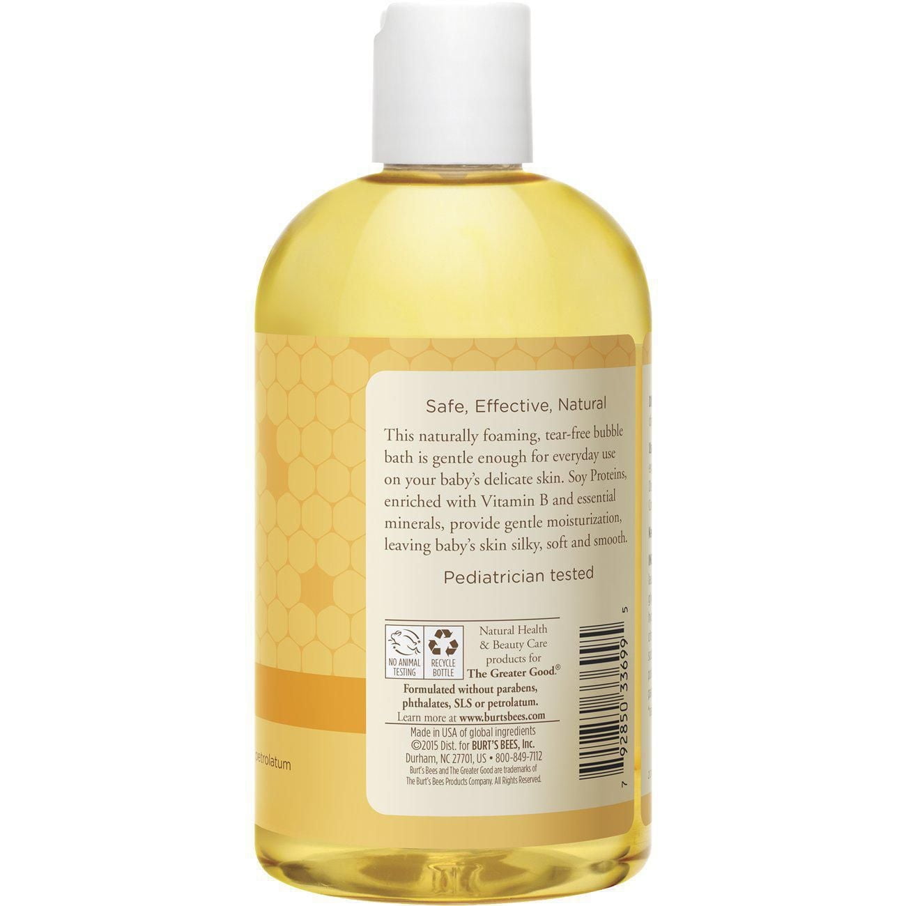 Burt’s Bees® Baby Bee Bubble Bath Original,  99% Natural Origin,