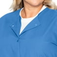thumbnail image 6 of Landau Essentials Relaxed Fit 4-Pocket Snap-Front Scrub Jacket for Women 7525, 6 of 8