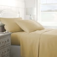thumbnail image 2 of Merit Linens Modern Luxury Soft 4 Piece Deep Pocket Bed Sheet Set - Queen - Gold, 2 of 2