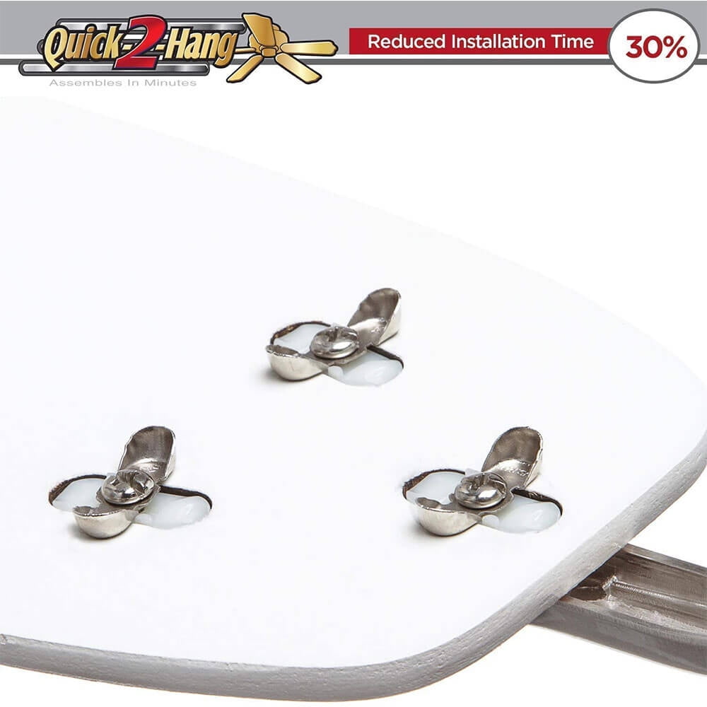 Honeywell Glen Alden 52" White Indoor Ceiling Fan with Light, 5 Blades, Pull Chains & Reverse Airflow