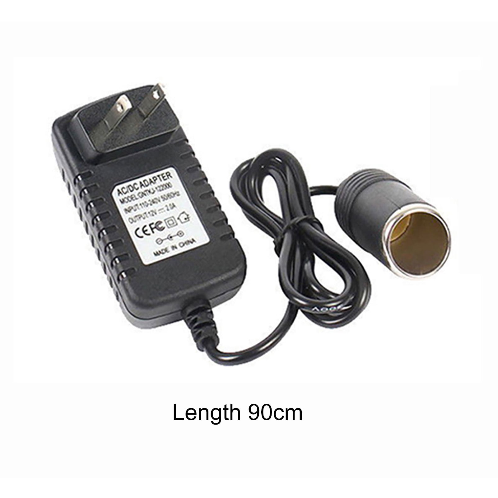 car cigarette lighter socket to 220v 120V AC to 12V DC Power Adapter with Cigarette Lighter Socket  5A