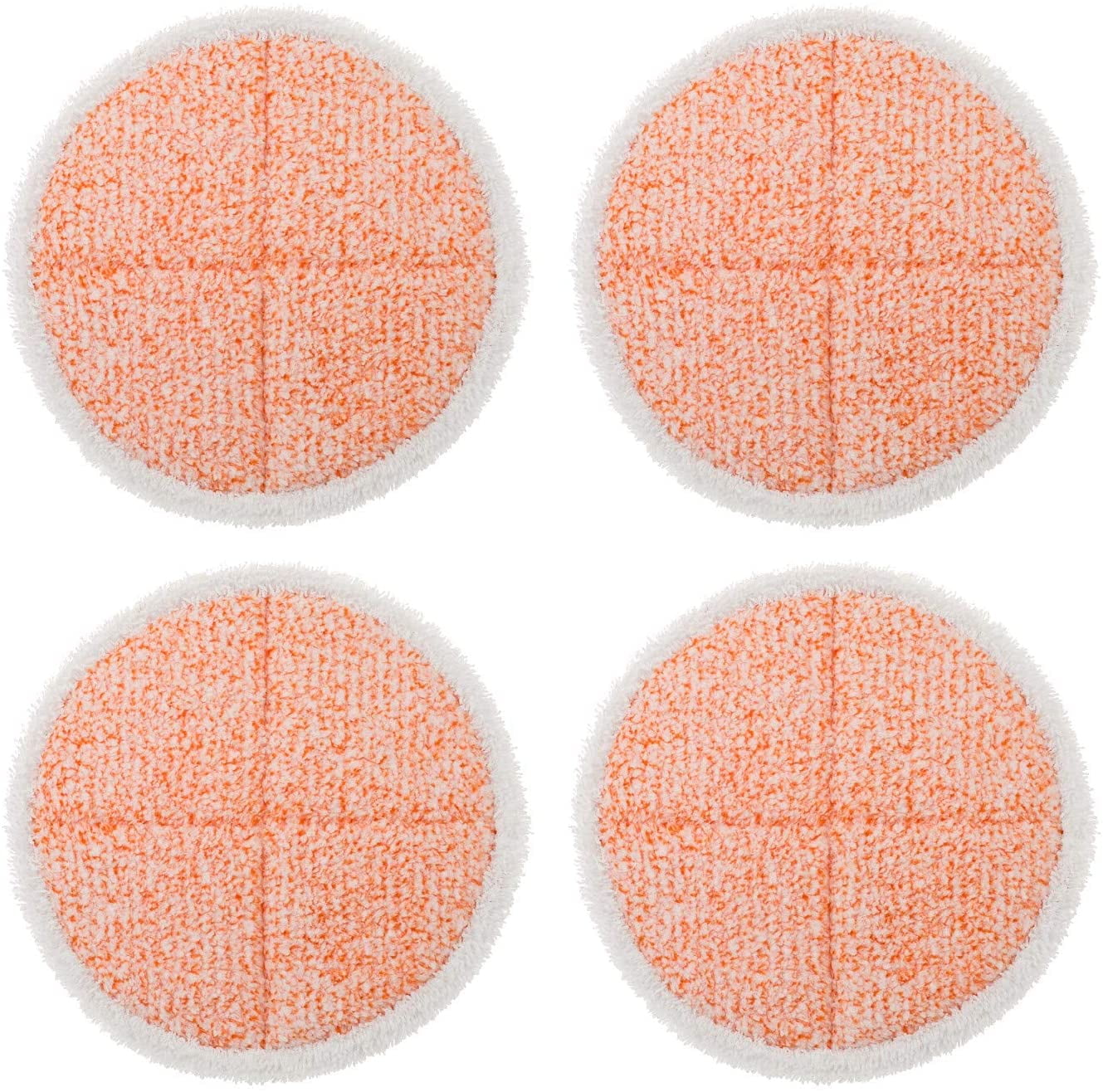 Replacement Bissell Spinwave 2039A 2124 Powered Hard Floor Mop 4 Packs Heavy Scrub Mop Pads