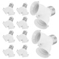 thumbnail image 5 of KAKOWELY 10Pcs Light Socket Adapter Versatile Bulb Socket Lamp Socket Light Converter Light Bulb Splitter,2.95X"X2.95"X1.38", 5 of 5