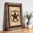 thumbnail image 3 of Canvas Wall Art Retro Texas Star Canvas Art Print Farmhouse Country Star Pictures Wall Decor for Living Room Bedroom Artwork Decorations Stretched Framed Ready to Hang 11"x14", 3 of 9