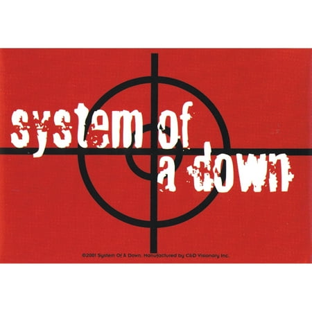 Target Decals - System Of A Down - Target - Decal