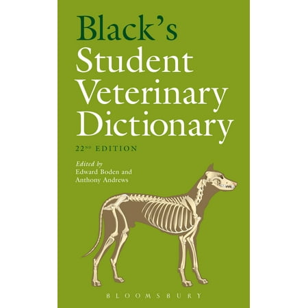 Black's Student Veterinary Dictionary (Best Medical Dictionary For Medical Students)