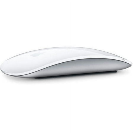Open Box Apple Magic Mouse V2 A1657 Wireless Bluetooth with Multi-Touch White/Silver (MLA02LL/A)