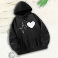 thumbnail image 1 of Sudadera con capucha Sudadera con capucha y cordón para adultos con capucha Jersey ligero Tops Ropa de otoño para deportes Compras Trabajo , M M, 1 of 8