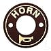 thumbnail image 2 of Floor Mount Horn Decal c, 2 of 2