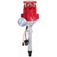 thumbnail image 2 of MSD Ignition Distributor 8360 Ready-To-Run; For Use With Chevy V8 Engines; With Ignition Control Module; Magnetic Trigger; Vacuum and Mechanical Advance; With Iron Gear; Red Cap With HEI/Male Posts, 2 of 3