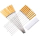 thumbnail image 1 of 20 piezas de brocheta para barbacoa, brocheta para asar, brochetas de metal reutilizables, herramien Abanopi  Brochetas para asar, 1 of 7