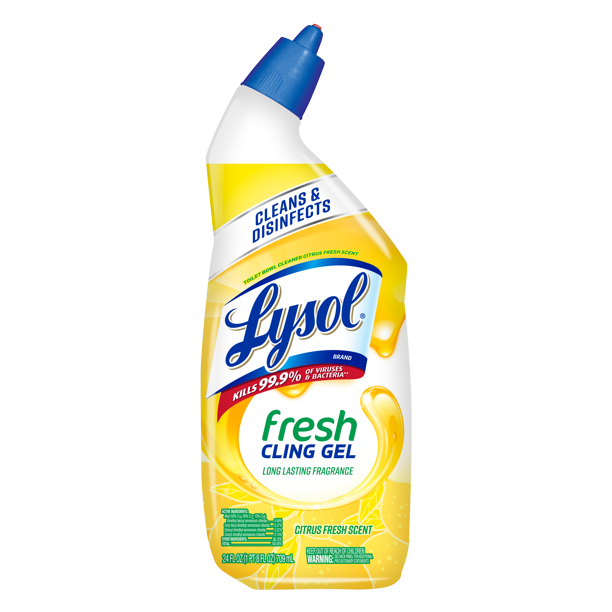 LYSOL® Toilet Bowl Cleaner Cling & Fresh Citrus Fresh Scent® 9/24 oz