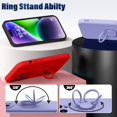 thumbnail image 4 of for iPhone 13 Pro Max Case,Built-in 360° Rotatable Ring Holder|Anti-Scratch Soft Microfiber Lining|Support Car Mount|iPhone 13 Pro Max Phone Case Cover for Girls Women Purple 10-ip13pm-03, 4 of 13
