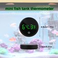 thumbnail image 2 of Thermomètre d'aquarium, thermomètre numérique LED tactile sans fil, autocollant, avec Groot écran tactile, pour Pêche et Reptiles, 2 of 5