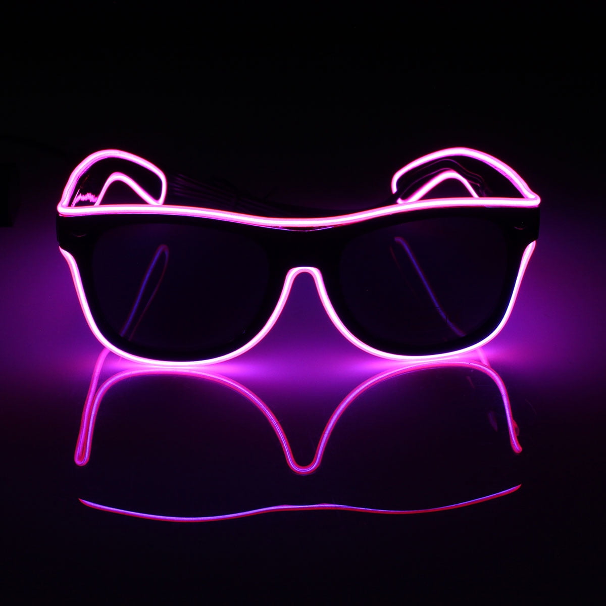 glasses with led lights on them