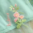 thumbnail image 5 of CPNG Girls' Sheer Tulle Butterfly Accent Dress – Floral Embroidery, Flutter Sleeve & Fairy-Tale Skirt for Flower Girl, Birthday Parties & Garden Events, 5 of 5