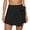 Black, variant on Casual Skirts for Women Lightweight Summer A Line Skirt Pants Blend with Design for Daily Wear Versatile Styling Options Crib Bed Skirt L