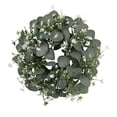 thumbnail image 2 of Artificial Wreath Durable Large Green Leaf Wreath for Farmhouse Window Wall A, 2 of 8