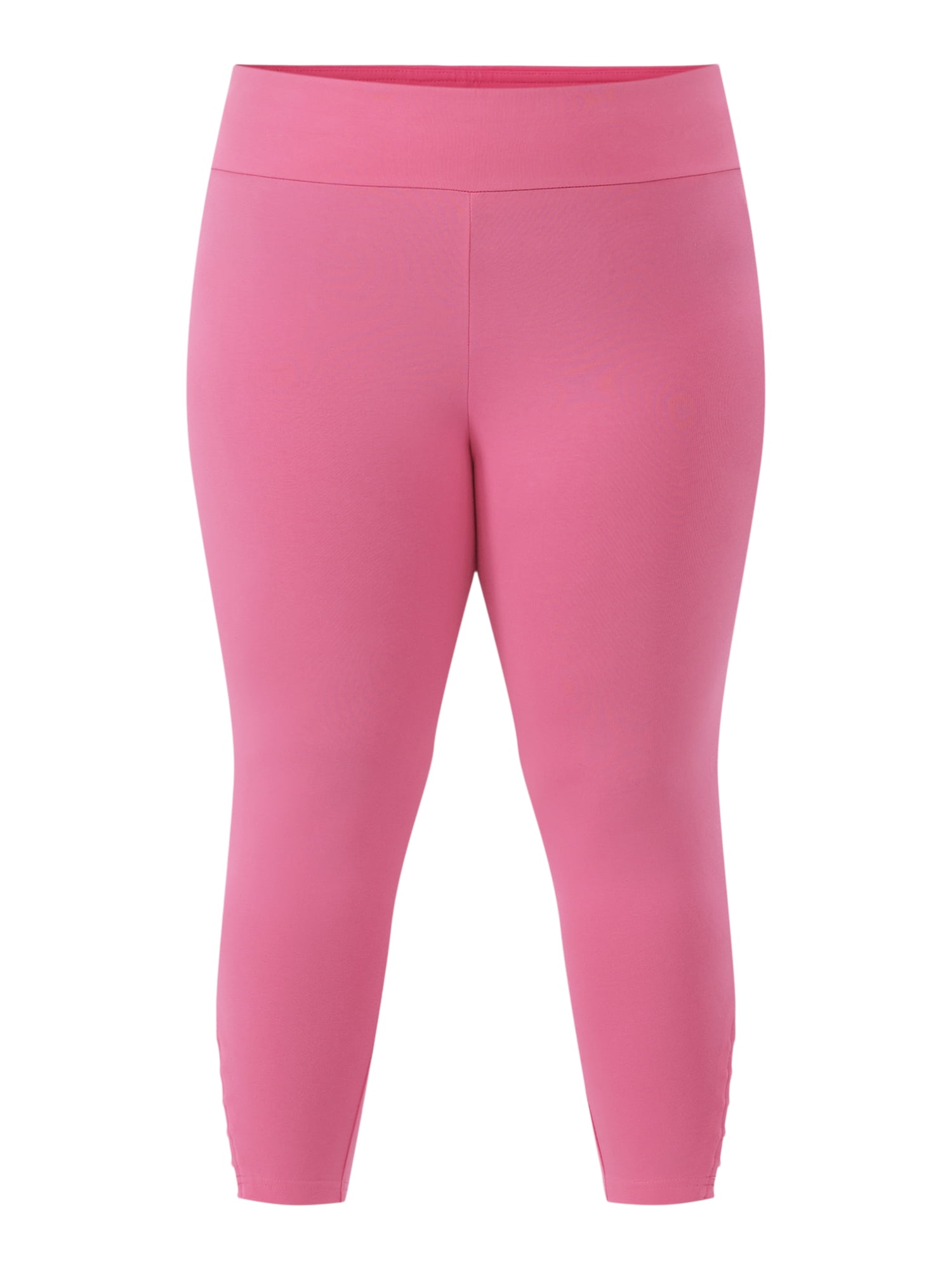 Terra & Sky Women's Plus Size Capri Ladder Legging, Sizes 0X-5X