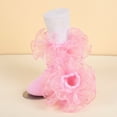 thumbnail image 6 of Wxirdiow Socks for Kids Girls Girls Ruffle Socks Toddler Double Lace Sock Turn Cuff Frilly Dress Socks Pageant with Ruffles Little Baby Girl Kids Pink Size,6-8 Years, 6 of 9