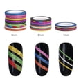 thumbnail image 4 of Guardurnaity 14 cintas multicolores para decoración de uñas para una fácil aplicación, fáciles de usar y únicas. Juegos de manicura, 4 of 6