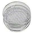 thumbnail image 1 of Air Fryer Three Stackable Dehydrator Racks 304 Stainless Steel Air Fryer Basket Tray Air Fryer Accessories Dishwasher Safe Fit for Oven and Press Cooker Compatible with Most Air Fryer, 1 of 11