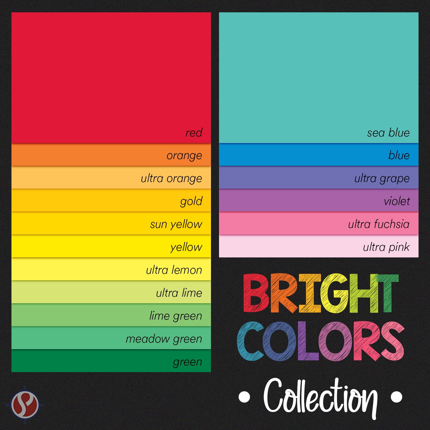 Blue Bright Color Cardstock Paper – Great for Arts and Crafts, Invitations, Scrapbooking and Stationery Printing | Medium Weight 65lb Cover (176gsm) Card Stock | 8.5" x 14" | 50 Sheets per Pack