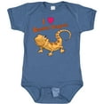 thumbnail image 3 of Inktastic I Love Bearded Dragons Boys or Girls Baby Bodysuit, 3 of 5