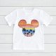 thumbnail image 1 of Mickey Mouse Head Balloon Print Child Disney Hot Selling Clothes White Short Sleeve Kids T Shirts Summer New Baby Girl Boy Tees12T Gao Jinjia LED, 1 of 2