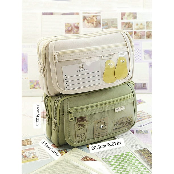 Pencil case with compartments discount