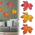 thumbnail image 2 of Sunxin Hangs 3 Pieces Fall Wall Decoration Maple Wall Sculpture Garden Fence Decoration 3 Colors Maple Thanksgiving Fall Festival Home Decoration, 1X Wall-Mounted Maple Leaves, 2 of 6