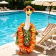 thumbnail image 4 of Summer Outfit Set For 23 Inch Porch Geese Suitable For Lawns Porch Geese Floral Dress Good For Summer Beach Decor, 4 of 7