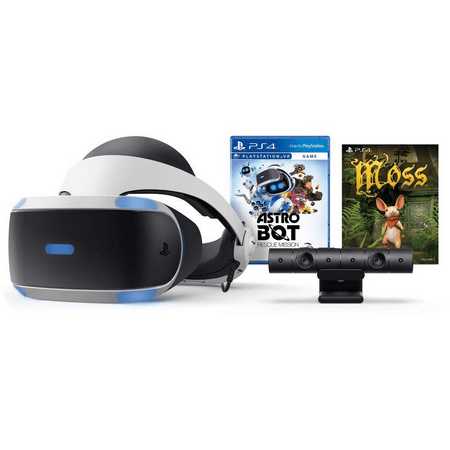 PlayStation 2018 VR Bundle: Astro BOT Rescue Mission, Moss, PlayStation VR Headset and Camera