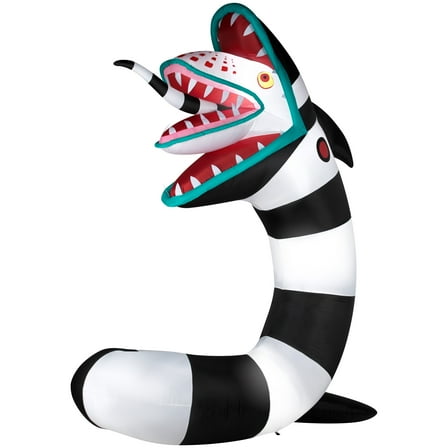 Gemmy Airblown Inflatable Sandworm Colossal WB, Tall, Multicolored