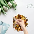 thumbnail image 3 of 4Pcs Spring Summer Sunflower Window Clings Sticker Flower Butterfly Animal Wall Decorative Sticker Removable Adhesive Waterproof Window Decal for Room Decor 16x16cm, 3 of 9