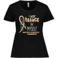 thumbnail image 3 of Inktastic I Wear Orange for Myself- Multiple Sclerosis awareness Women's Plus Size T-Shirt, 3 of 5