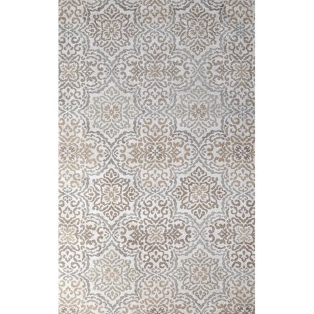 Tuft & Loom Ontario Hand-Woven Ivory/Loden Indoor Area Rug