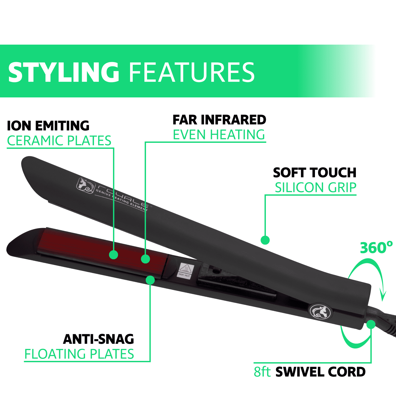 royale platinum hair straightener reviews