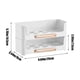 thumbnail image 3 of Proprietary Eggs Organizer Refrigerator Side Door Storage Rack Stackable Kitchen Special Preservation Box Storage Box Feature:Quantity: 1PcsClour:Green, whiteMaterial:plasticsProduct, 3 of 6