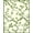 Green, Pattern 3, variant on Flatwoven High Traffic Area Rug, Ivy Trellis Interlocking Leaf Design, Non Slip, Stain Resistant, Washable Area Rugs for Living Room, Bedroom(Green, 2X3)