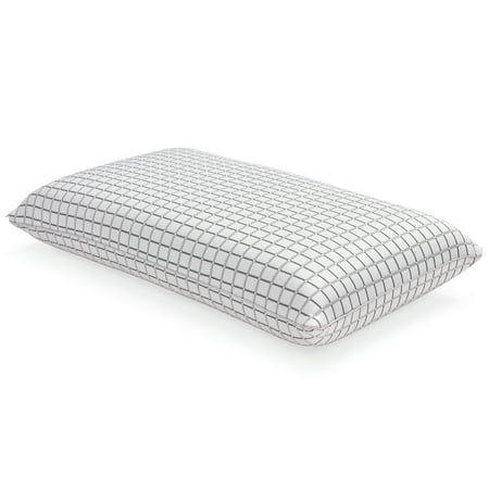 Modern Sleep Premium Charcoal Infused Ventilated Memory Foam Pillow, Multiple Sizes