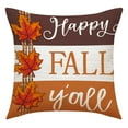 thumbnail image 2 of Wzzjkit Fall Pillow Covers - 18x18, Maple Leaves Pumpkin Linen Throw Pillow Covers, Fall Thanksgiving Gifts for Home Room Bedroom - Fall Throw Pillows, 2 of 4